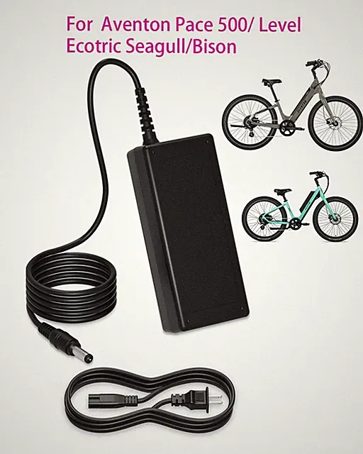 54.6V Adapter for 48 Volt Hiboy Aventon Pace 500/ Level, Ecotric Seagull/Bison