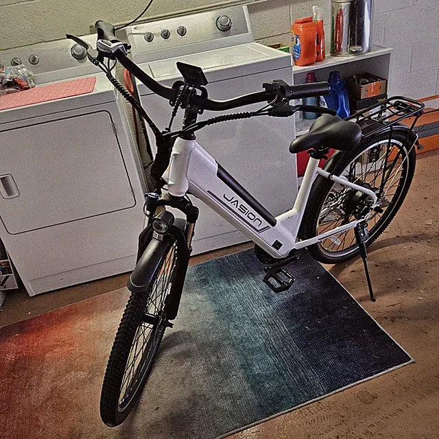 Adult Electric Bike. Jasion EB 5 Step Through 750 Motor, 48V Certified UL2849