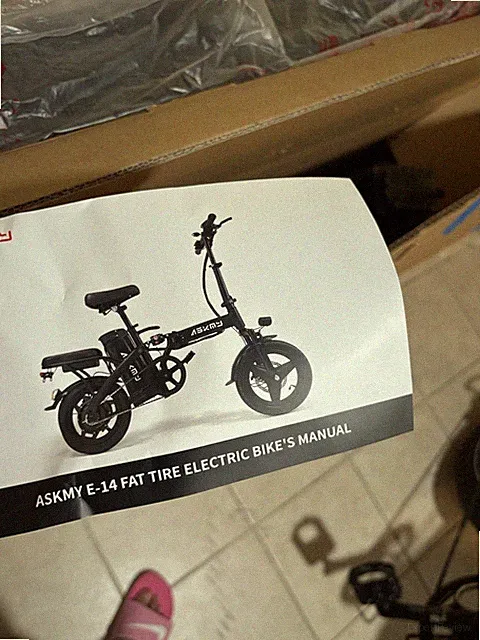Bicicleta Eléctrica ASKMY e-14 Nueva En Su Caja Sin Usar